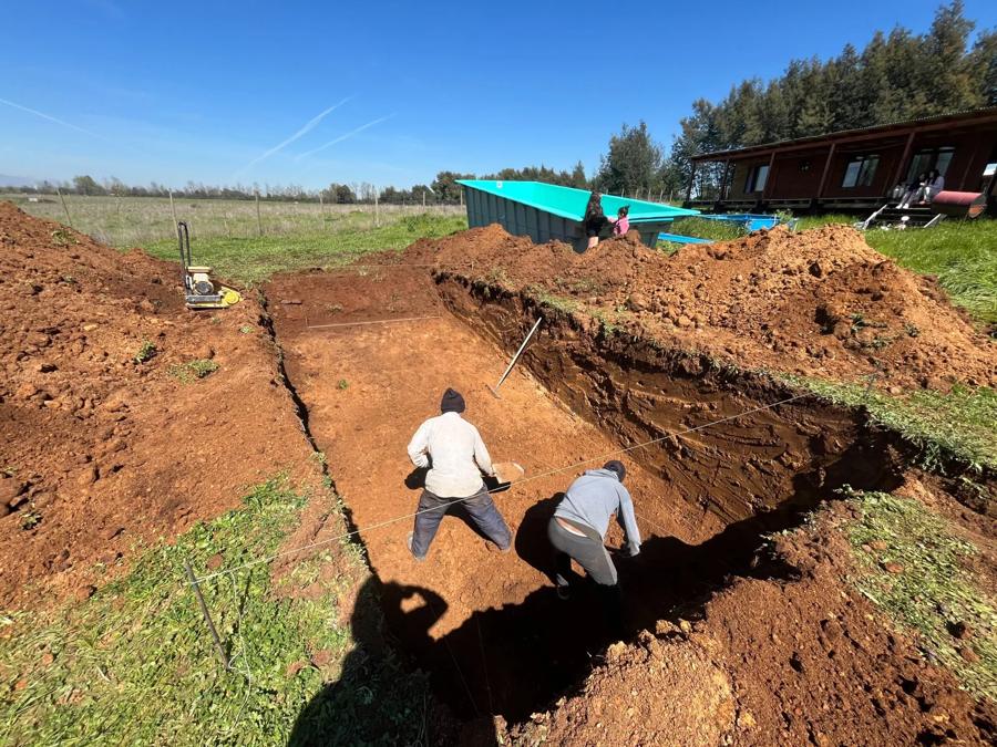 Nivelación de la excavación